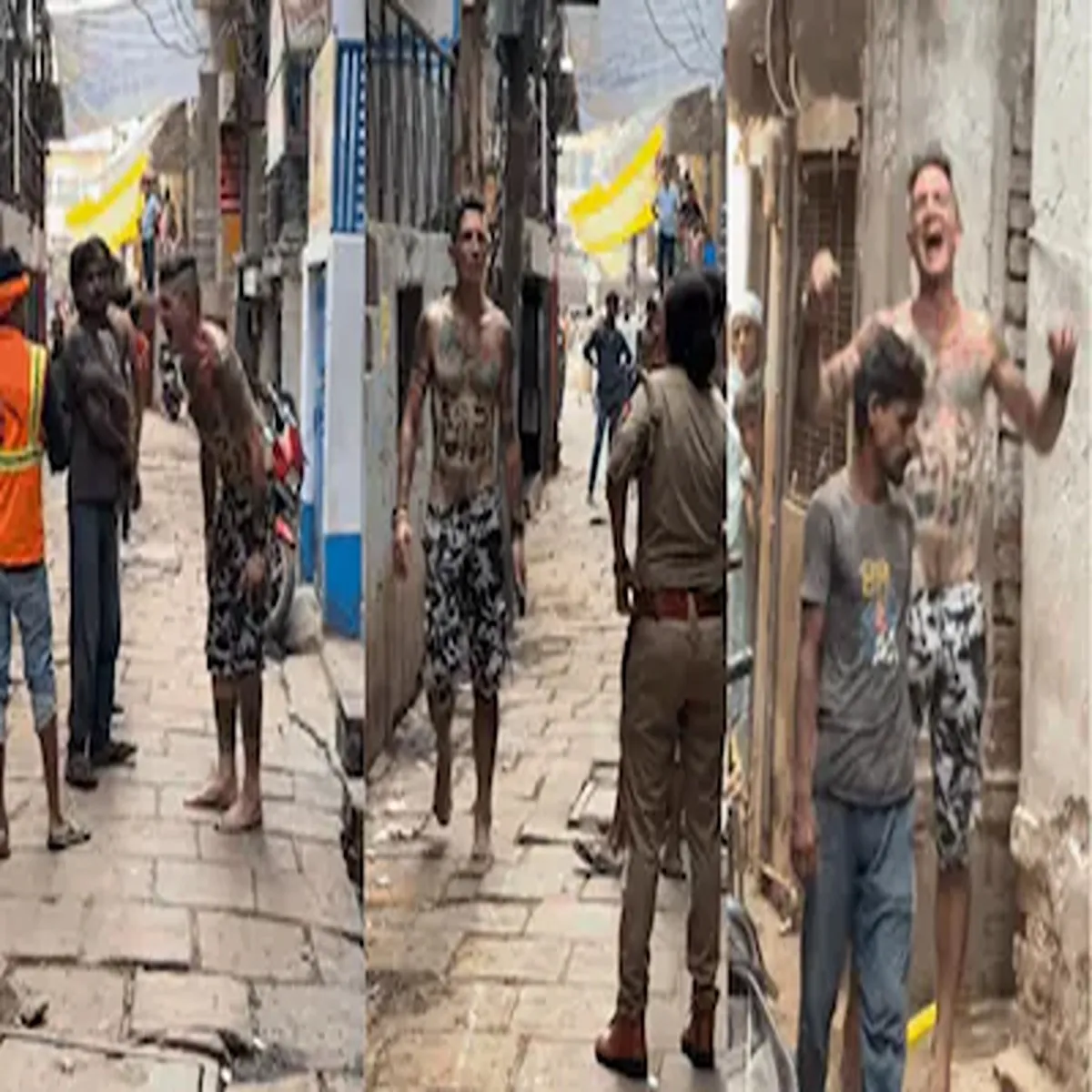 Varanasi incident foreign tourist detained after