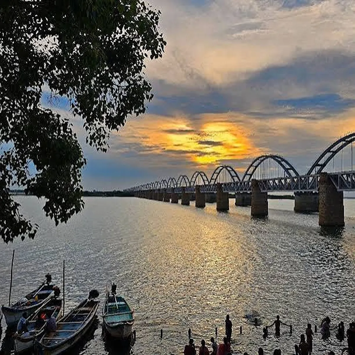 Bridge vasishta godavari bridge project moves