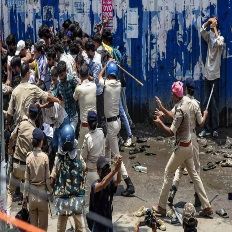 West bengal minister siwan protest response