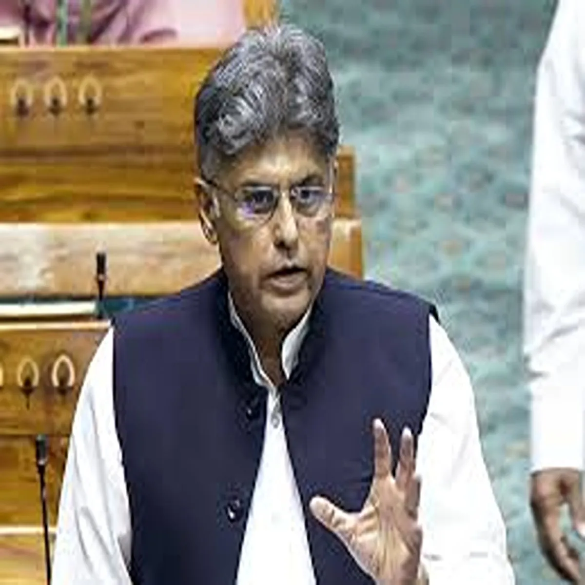 Anti defection law manish tewari calls