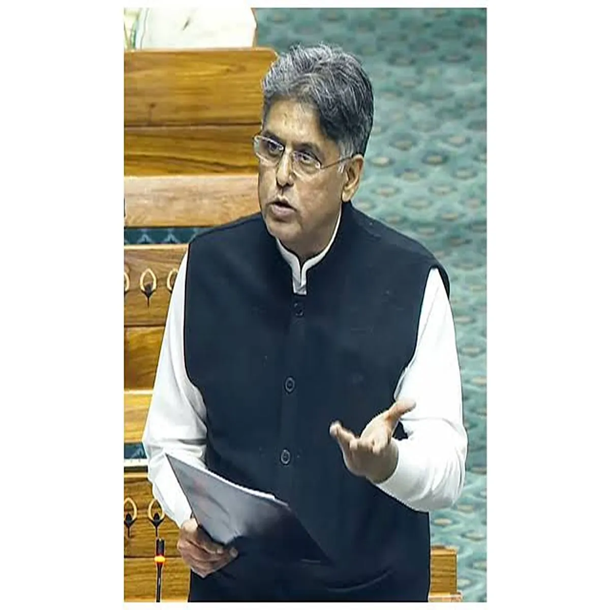 Anti defection law manish tewari seeks