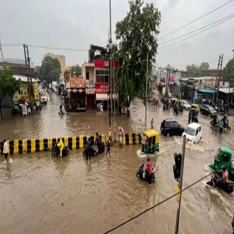 Delhi august downpour update