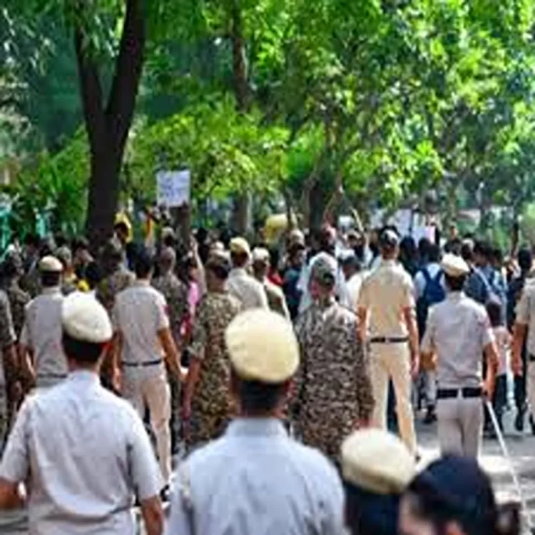 Delhi police protest injury families trauma