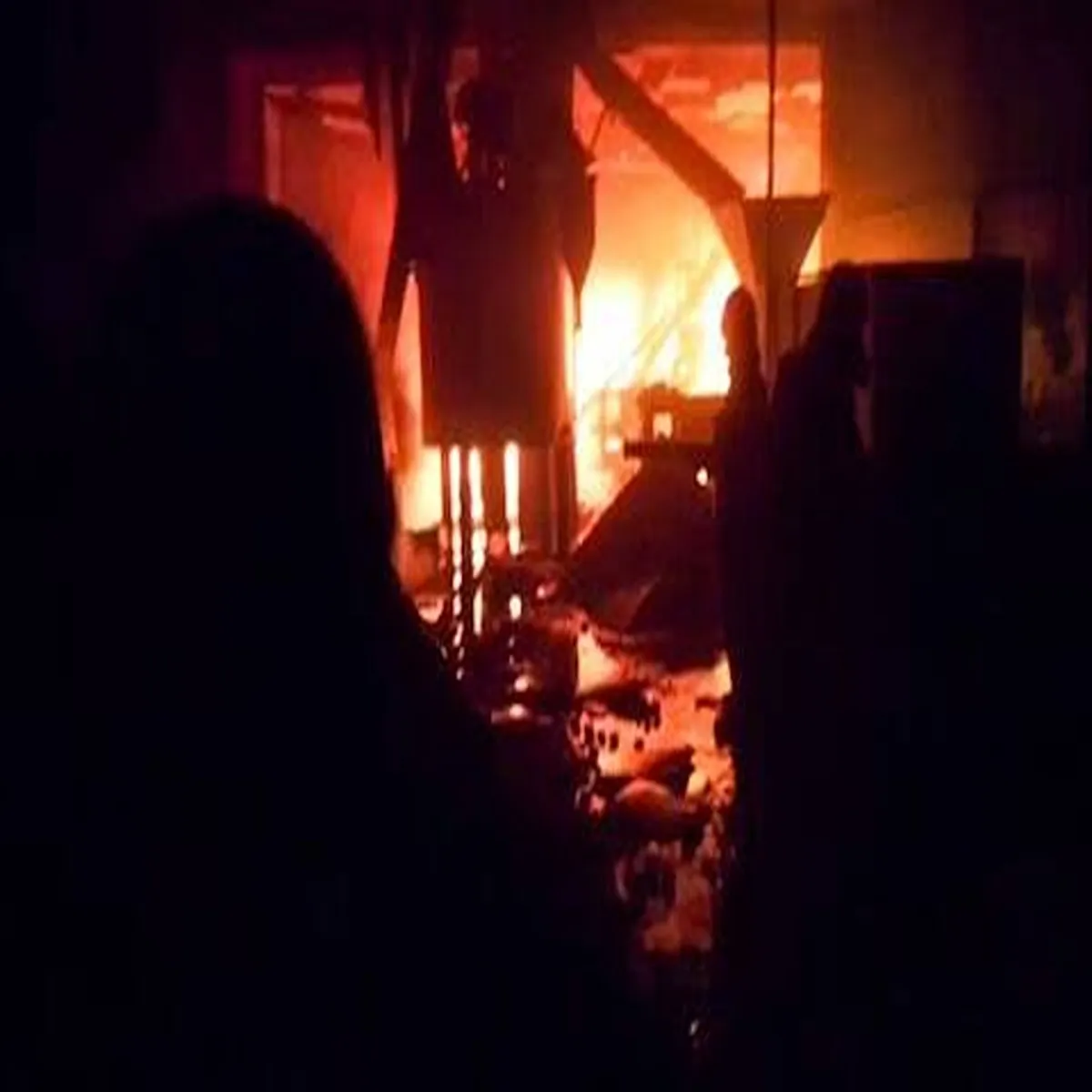 Fire two firefighters killed after factory