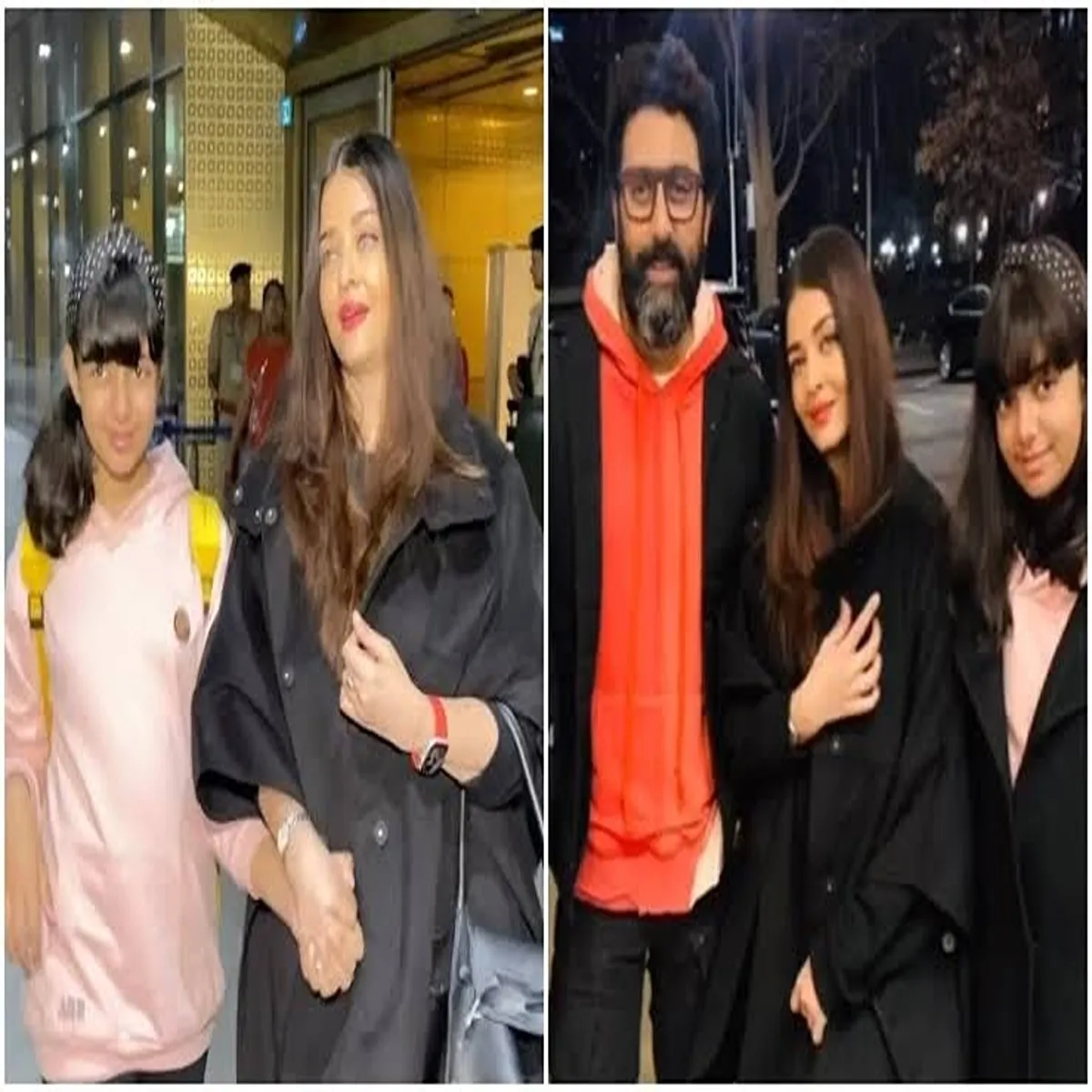 Celebritynews aishwarya rai abhishek aaradhya receive