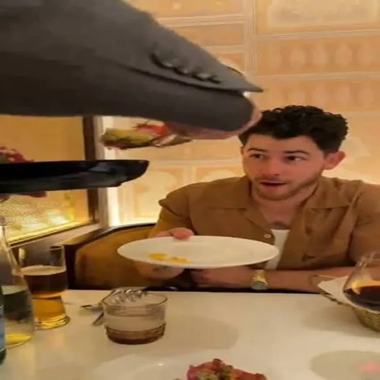 Indian food nick joe jonas