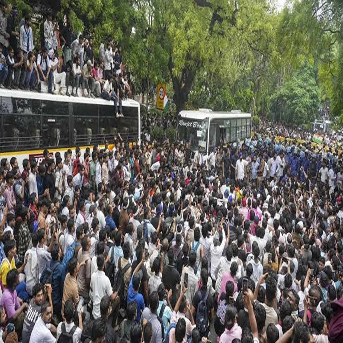 Protests supreme court agrees review plea