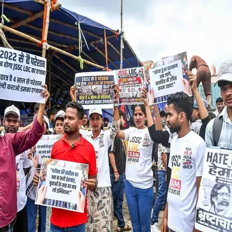 Jpsc jssc students continue protest