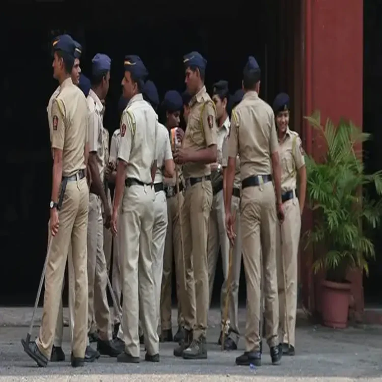 Mumbai police borivali birthday action
