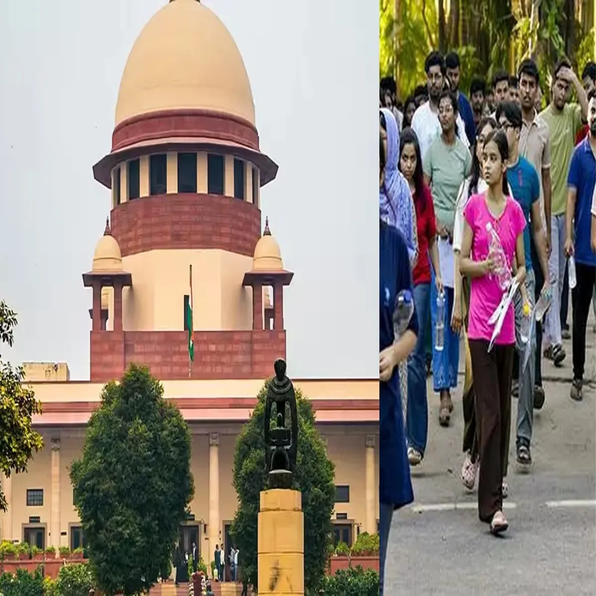 Neet exam supreme court reviews centre