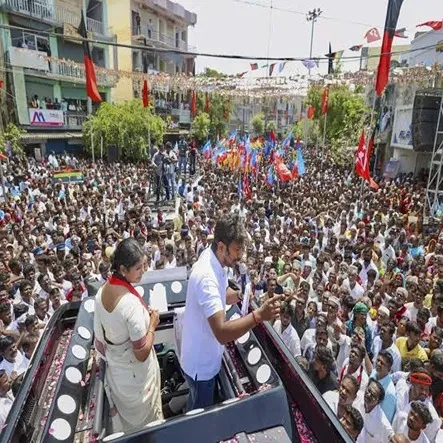 Tamilnadupolitics police deployed outside udhayanidhi stalin