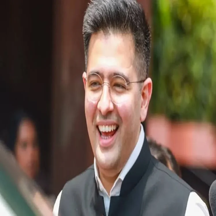 Raghav chadha meets pm modi