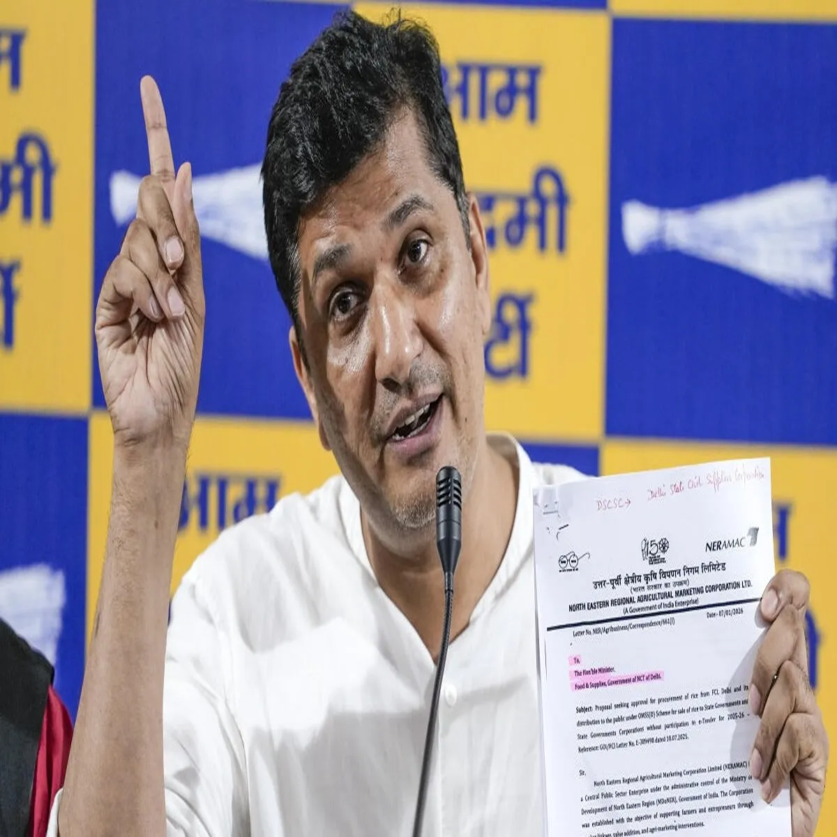 Rice ration aap raises questions over