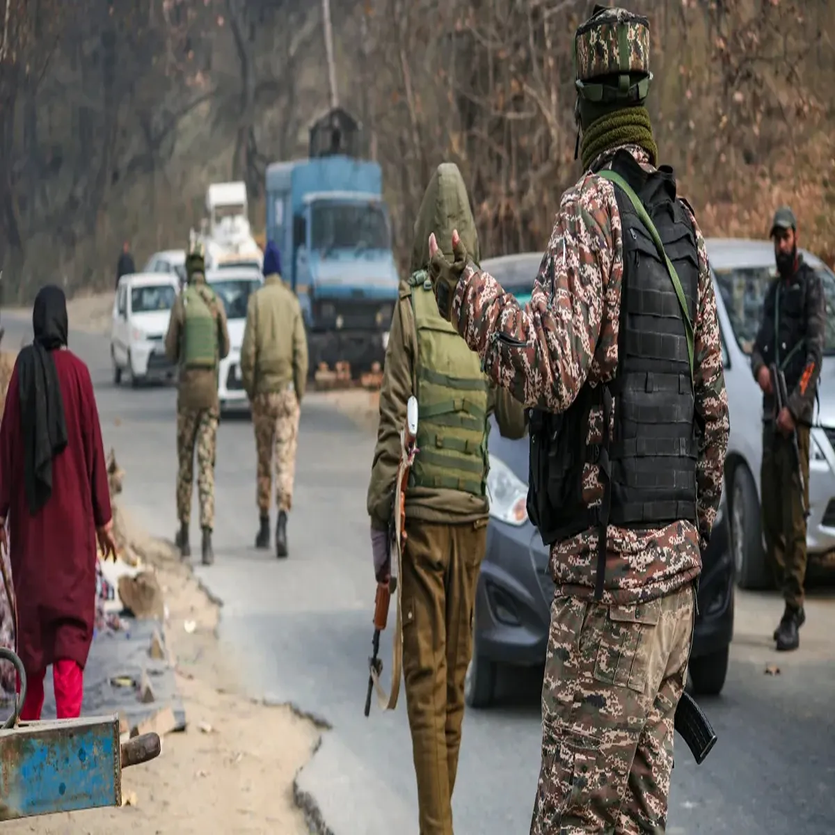 Terror attack chhattisgarh mourns worker killed