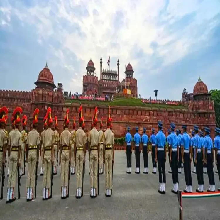 Vande mataram red fort independence day